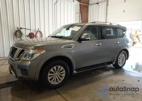 2017 Nissan Armada Sv z USA, uszkodzony, nr VIN JN8AY2NC0H9506273
